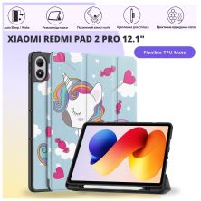 Чехол для планшета BeCover Flexible TPU Mate Xiaomi Redmi Pad 2 Pro 12.1 Unicorn (715613)