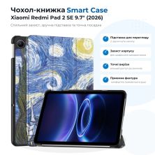 Чохол до планшета BeCover Smart Case Xiaomi Redmi Pad 2 SE 9.7 (2026) Night (715836)