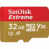 Карта пам'яті SanDisk 32GB microSD class 10 UHS-I U3 V30 A1 Extreme (SDSQXAF-032G-GN6AT) - Зображення 1