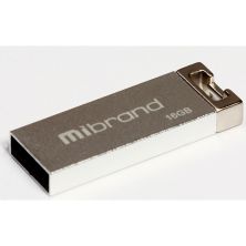 USB флеш накопичувач Mibrand 16GB Сhameleon Silver USB 2.0 (MI2.0/CH16U6S)