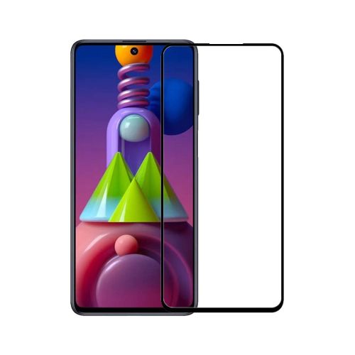 Стекло защитное PowerPlant Full screen Samsung Galaxy M51, Black (GL609215)