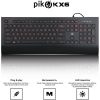 Клавіатура Piko KX6 USB Black (1283126489556) - Зображення 1