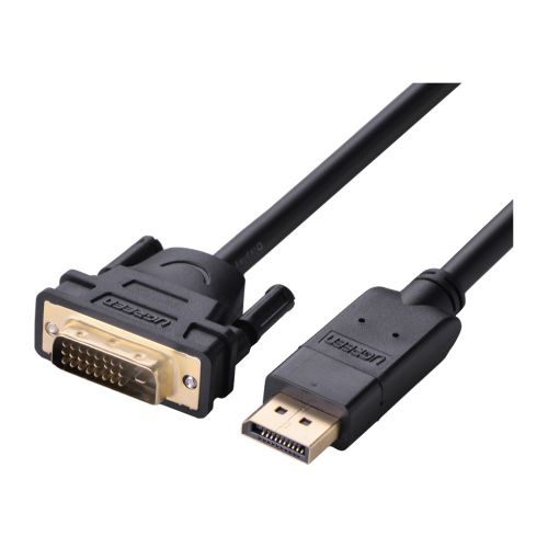 Кабель мультимедийный DisplayPort M to DVI-D 25 2.0m V1.2, DP103 Ugreen (10221)