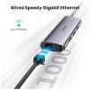 Концентратор Ugreen USB3.0 Type-C to USB 3.0x3/RJ45/ CM236 (60718) - Изображение 2
