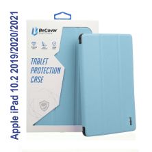 Чехол для планшета BeCover Tri Fold Soft TPU mount Apple Pencil Apple iPad 10.2 2019/2020/2021 Light Blue (706747)