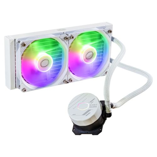 Система жидкостного охлаждения CoolerMaster MasterLiquid 240L Core ARGB White (MLW-D24M-A18PZ-RW)