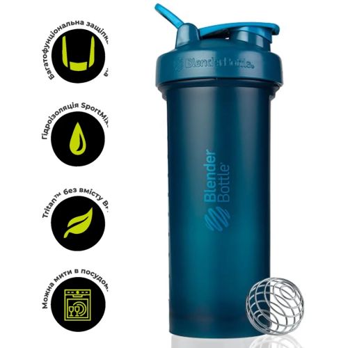 Шейкер спортивный BlenderBottle Pro45 1270ml Ocean Blue (Pro45_Ocean_Blue)