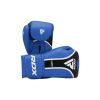 Боксерські рукавички RDX Aura Plus T-17 Blue/Black 12 унцій (BGR-T17UB-12OZ+) - Зображення 1