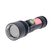 Фонарь Quantum Adept 10W LED zoom +COB з USB+ Li-ion18650/2600mAh (QM-FL1031-18650/2600)