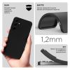 Чехол для мобильного телефона Armorstandart Matte Slim Fit Samsung M35 5G (M356) Camera cover Black (ARM77967) - Изображение 2