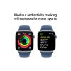 Смарт-годинник Apple Watch Series 10 GPS 46mm Silver Aluminium Case with Denim Sport Band - S/M (MWWL3QH/A) - Зображення 3