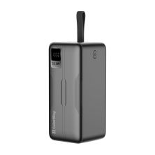 Батарея универсальная ColorWay 50 000 mAh PD/18W, QC3.0/22.5, Digital Display, Black (CW-PB500LPC5BK-PDD)