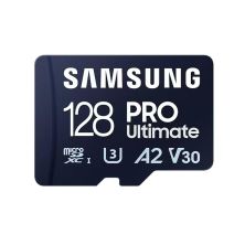 Карта пам'яті Samsung 128GB microSDXC class 10 UHS-I U3 V30 A2 Pro Ultimate (MB-MY128SA/WW) Карта пам'яті Samsung 128GB microSDXC class 10 UHS-I U3 V30 A2 Pro Ultimate (MB-MY128SA/WW)