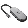 Концентратор Armorstandart USB-C to HDMI 4K, RJ45, PD, 2USB, SD, microSD Grey (ARM69365) - Зображення 1