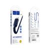 Дата кабель USB 2.0 AM to Lightning 1.0m 2.4A nylon X59 blue HOCO (6931474744883) - Зображення 2
