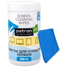 Салфетки Patron for TFT/PDA/LCD 100pcs F3-059 + microfiber 20х20cm (CS-PN-BUNDL-5) Салфетки Patron for TFT/PDA/LCD 100pcs F3-059 + microfiber 20х20cm (CS-PN-BUNDL-5)