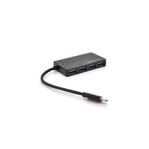 Концентратор Voltronic USB-C 4xUSB 3.0 5Gb/s black (YT-HTC3/4)