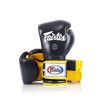 Боксерские перчатки Fairtex BGV9 Mexican Blue/Yellow 16 унцій (бинти в комплекті) (BGV9_Mexican_16oz_Blue/Y) - Изображение 1