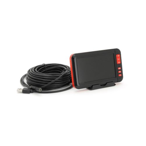 Инспекционная камера Voltronic міні камера 8 mm, LCD дисплей-4.3 дюйми, підсвічування 8 світлодіодів, довжина кабелю 10м (YT-En-2SW+W)