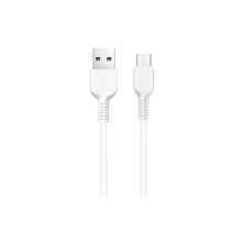 Дата кабель USB 2.0 AM to USB-C 1.0m 3A white HOCO (6957531068853) Дата кабель USB 2.0 AM to USB-C 1.0m 3A white HOCO (6957531068853)