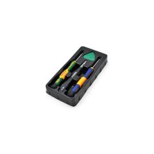 Набір інструментів Bakku BK-7290-E 2 отвертки, пинцет, медиатор, Blister-box (BK-7290-E)