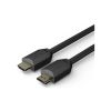 Кабель мультимедійний HDMI M to HDMI M 1.0m V2.0 4K 60Hz HP (HP_DHC-HD01-01M) - Зображення 2