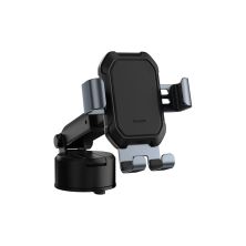Універсальний автотримач Baseus Tank gravity car mount holder with suction base Tarnish Black (SUYL-TK01)
