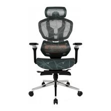 Кресло игровое GT Racer X-7002 Black/Black/Green (X-7002 Black/Black/Green (Massage))