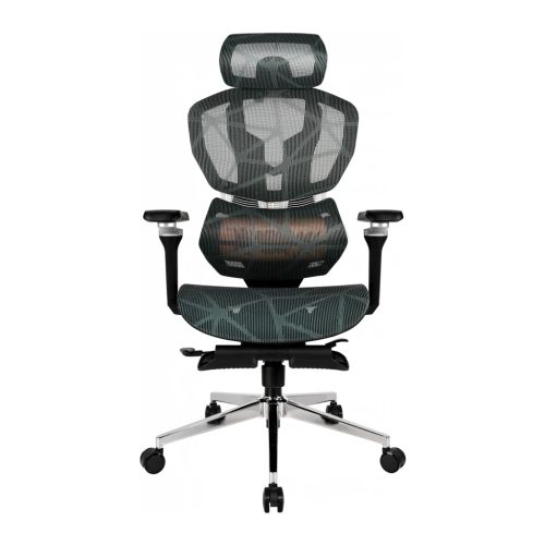 Кресло игровое GT Racer X-7002 Black/Black/Green (X-7002 Black/Black/Green (Massage))