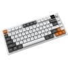 Клавіатура Ajazz AF82 Wireless/Bluetooth/USB UA Gray/White/Orange (AF82-GWO) - Зображення 3