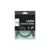 Патч-корд 0.25м S/FTP Cat 6A CU LSZH green Cablexpert (PP6A-LSZHCU-G-0.25M) - Изображение 3