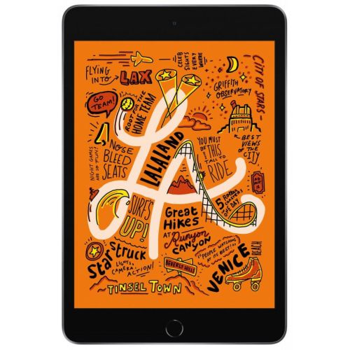 Планшет Apple A2124 iPad mini 5 Wi-Fi +4G 64GB Space Grey (MUX52RK/A)