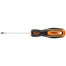 Отвертка Neo Tools шлицевая 3x75 мм, CrV (04-171)