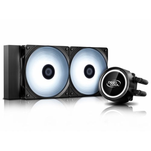 Система жидкостного охлаждения Deepcool GAMMAXX L240 T WHITE