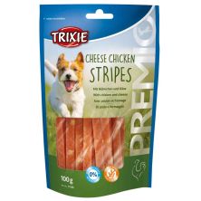 Лакомство для собак Trixie Premio Chicken Cheese Stripes сыр/курица 100 г (4011905315867)