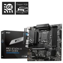 Материнская плата MSI PRO B760M-A WIFI DDR4