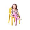Крісло садове Irak Plastik дитяче бешкетник рожеве (4838) - Зображення 2