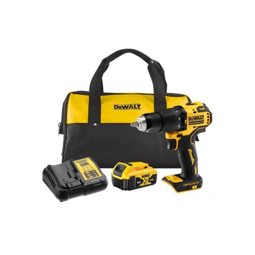 Шуруповерт DeWALT XR Li-Ion 18V, 4Ah, 65 Нм, кейс (DCD709M1)