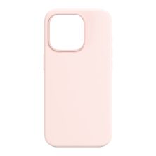 Чехол для мобильного телефона MAKE Apple iPhone 15 Pro Silicone Chalk Pink (MCL-AI15PCP)