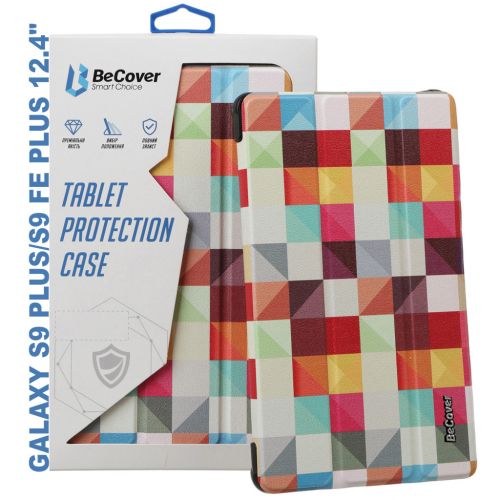 Чехол для планшета BeCover Smart Case Samsung Tab S9 Plus (SM-X810/SM-X816)/S9 FE Plus (SM-X610/SM-X616) 12.4 Square (710381)