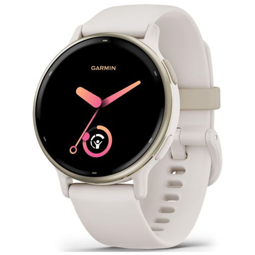 Смарт-часы Garmin vivoactive 5, Ivory/Cream Gold, GPS (010-02862-11)