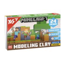 Пластилін Yes Minecraft 24 кольорів 480 г (540682)