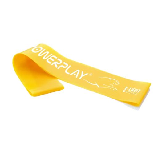 Эспандер PowerPlay -стрічка 4113 Mini Power Band 0.4мм Жовта (PP_4113_Yellow)