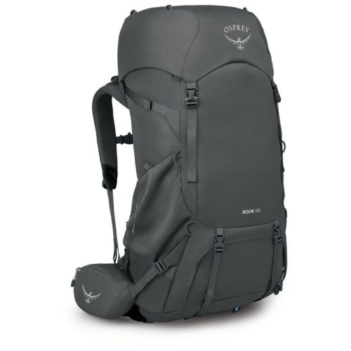 Рюкзак туристический Osprey Rook 50 dark charcoal/silver lining O/S (009.3522)