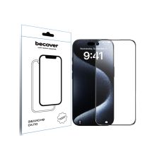 Стекло защитное BeCover Apple iPhone 16 Plus Black (712123)