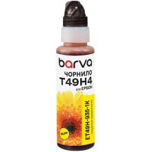 Чорнило Barva Epson T49H 100мл, Water, флакон OneKey, Yellow (ET49H-935-1K)