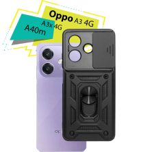 Чохол до мобільного телефона BeCover Military Oppo A3 4G / А3х 4G / A40m Black (713077)