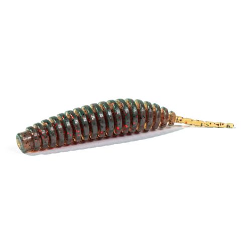 Силикон рыболовный FishUP Tanta 3.5 019 - Motor Oil/Red (5шт/уп) (1864.13.92)