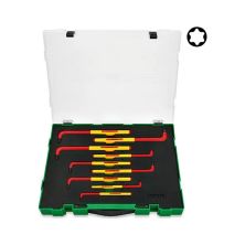 Ключ Toptul TORX диэлектрическый VDE 9 шт. T10-T50 (GZC0911)