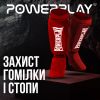 Захист гомілки і стопи PowerPlay 3054 Classic Shin Червоні S (PP_3054_S_Red) - Зображення 1